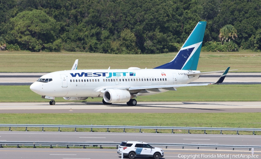 WestJet Boeing 737-7CT (C-GYWJ) | Photo 606972