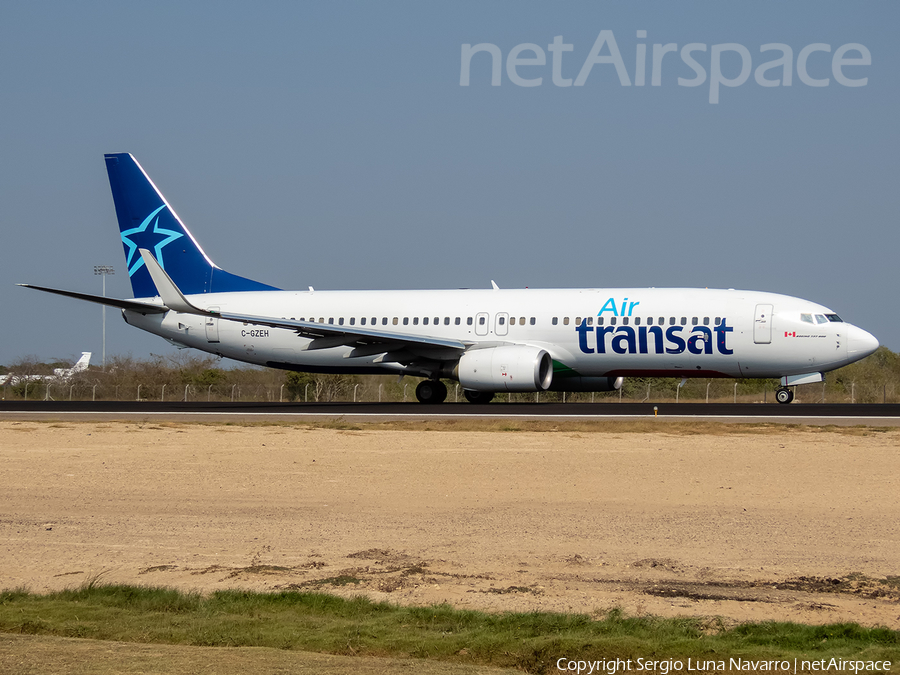 Air Transat Boeing 737-8K2 (C-GZEH) | Photo 378436