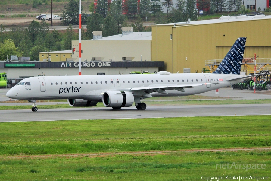 Porter Airlines Embraer ERJ-195E2 (ERJ-190-400STD) (C-GZQB) | Photo 680247