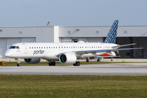 Porter Airlines Embraer ERJ-195E2 (ERJ-190-400STD) (C-GZQX) at  Ft. Lauderdale - International, United States