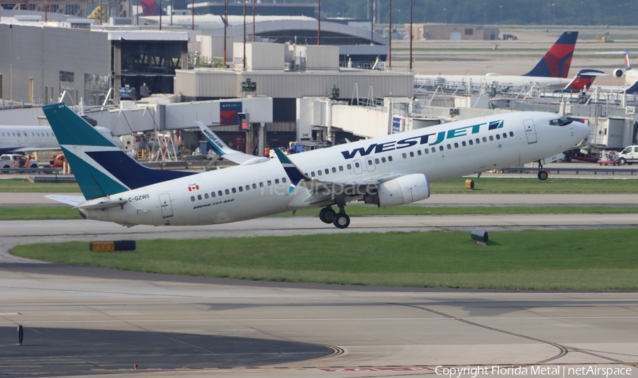 WestJet Boeing 737-8CT (C-GZWS) | Photo 630216