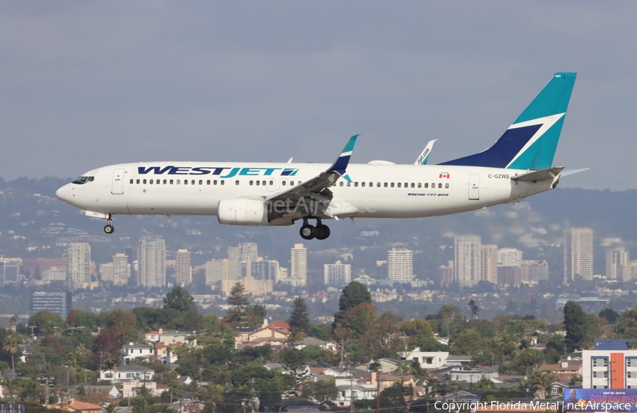 WestJet Boeing 737-8CT (C-GZWS) | Photo 606973