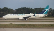 WestJet Boeing 737-8CT (C-GZWS) at  Orlando - International (McCoy), United States