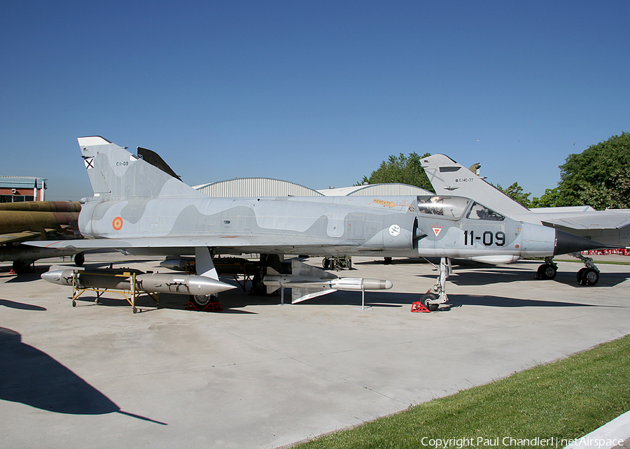 Spanish Air Force (Ejército del Aire) Dassault Mirage IIIEE (C.11-09) | Photo 54231