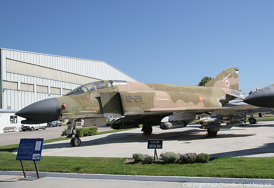 Spanish Air Force (Ejército del Aire) McDonnell Douglas F-4C Phantom II (C.12-37) | Photo 54233