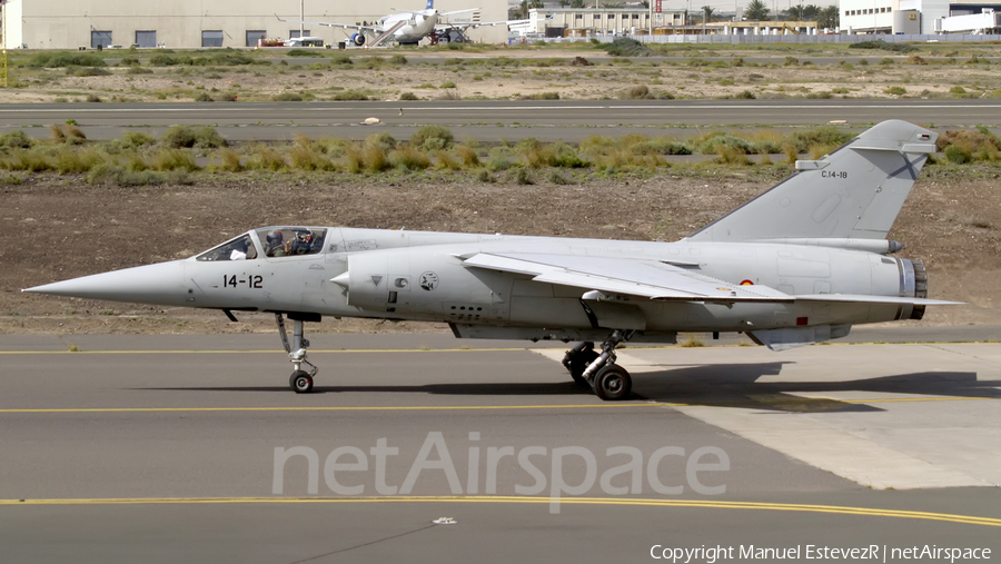 Spanish Air Force (Ejército del Aire) Dassault Mirage F1M (C.14-18) | Photo 407663