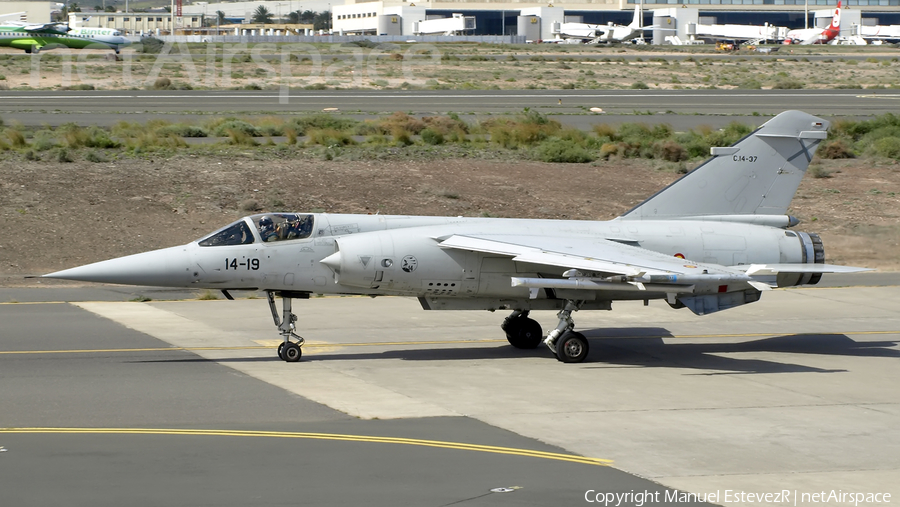 Spanish Air Force (Ejército del Aire) Dassault Mirage F1M (C.14-37) | Photo 407664
