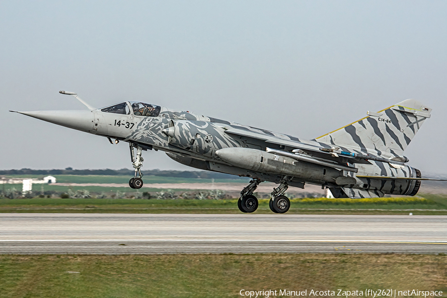 Spanish Air Force (Ejército del Aire) Dassault Mirage F1M (C.14-64) | Photo 662214