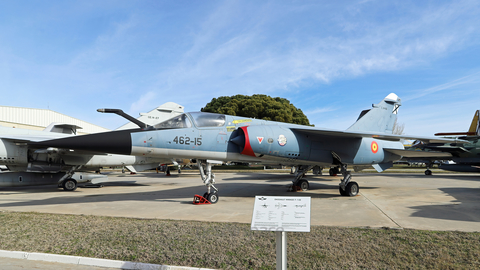 Spanish Air Force (Ejército del Aire) Dassault Mirage F1M (C.14-66) at  Madrid - Cuatro Vientos, Spain