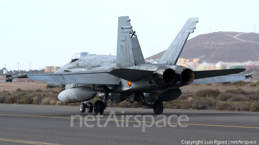 Spanish Air Force (Ejército del Aire) McDonnell Douglas EF-18A+ Hornet (C.15-18) | Photo 488642