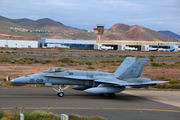 Spanish Air Force (Ejército del Aire) McDonnell Douglas EF-18A Hornet (C.15-22) at  Gran Canaria, Spain