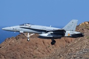 Spanish Air Force (Ejército del Aire) McDonnell Douglas EF-18M Hornet (C.15-24) at  Gran Canaria, Spain