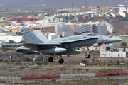 Spanish Air Force (Ejército del Aire) McDonnell Douglas EF-18M Hornet (C.15-27) at  Gran Canaria, Spain