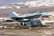 Spanish Air Force (Ejército del Aire) McDonnell Douglas EF-18M Hornet (C.15-27) at  Gran Canaria, Spain