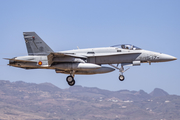 Spanish Air Force (Ejército del Aire) McDonnell Douglas EF-18M Hornet (C.15-30) at  Gran Canaria, Spain