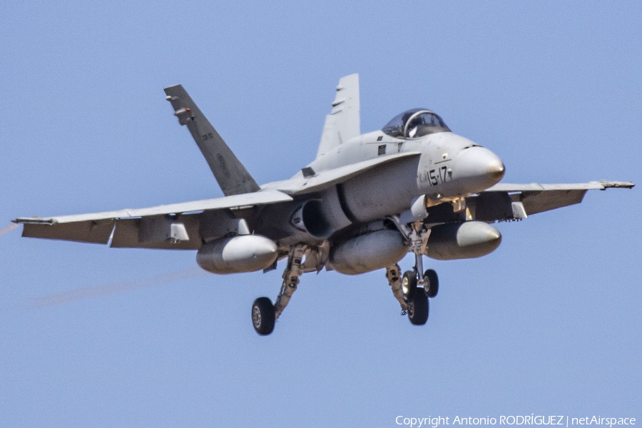 Spanish Air Force (Ejército del Aire) McDonnell Douglas EF-18M Hornet (C.15-30) | Photo 570672