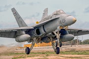 Spanish Air Force (Ejército del Aire) McDonnell Douglas EF-18M Hornet (C.15-36) at  Gran Canaria, Spain