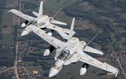 Spanish Air Force (Ejército del Aire) McDonnell Douglas EF-18M Hornet (C.15-39) at  In Flight, Belgium