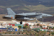 Spanish Air Force (Ejército del Aire) McDonnell Douglas EF-18M Hornet (C.15-39) at  Gran Canaria, Spain