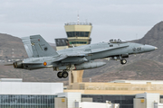 Spanish Air Force (Ejército del Aire) McDonnell Douglas EF-18M Hornet (C.15-44) at  Gran Canaria, Spain