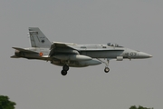 Spanish Air Force (Ejército del Aire) McDonnell Douglas EF-18M Hornet (C.15-45) at  Florennes AFB, Belgium