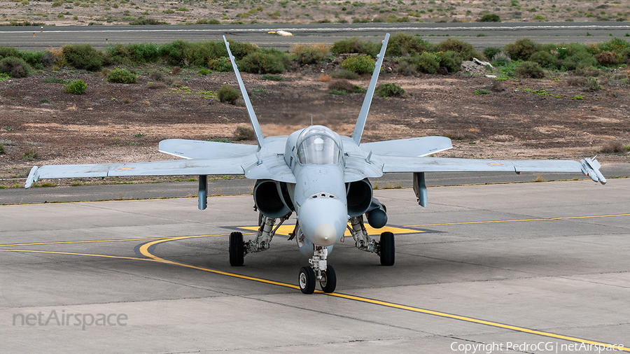 Spanish Air Force (Ejército del Aire) McDonnell Douglas EF-18M Hornet (C.15-54) | Photo 504488