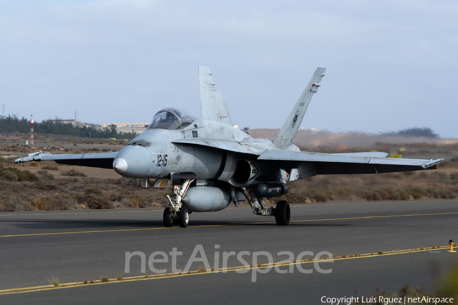 Spanish Air Force (Ejército del Aire) McDonnell Douglas EF-18M Hornet (C.15-57) | Photo 490782