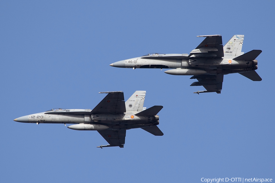 Spanish Air Force (Ejército del Aire) McDonnell Douglas EF-18A Hornet (C.15-62) | Photo 260666