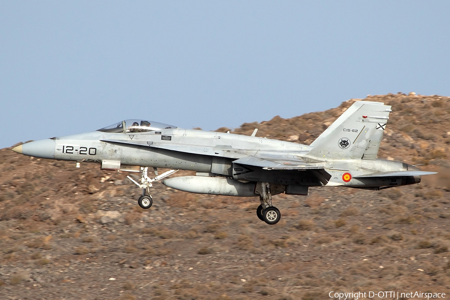 Spanish Air Force (Ejército del Aire) McDonnell Douglas EF-18A Hornet (C.15-62) | Photo 260667