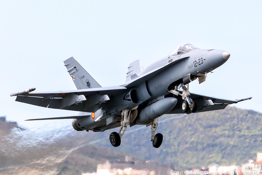 Spanish Air Force (Ejército del Aire) McDonnell Douglas EF-18A Hornet (C.15-65) | Photo 144680