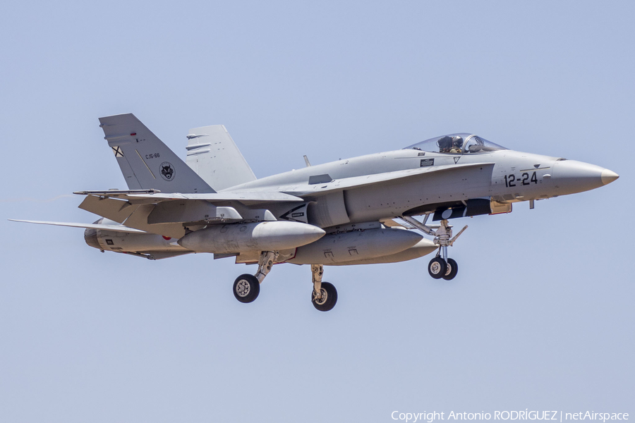 Spanish Air Force (Ejército del Aire) McDonnell Douglas EF-18M Hornet (C.15-66) | Photo 570675