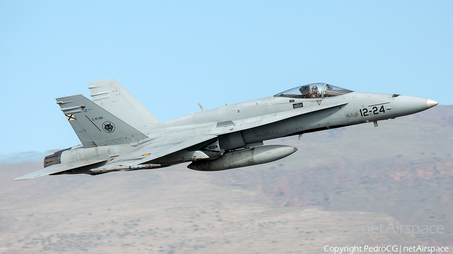 Spanish Air Force (Ejército del Aire) McDonnell Douglas EF-18M Hornet (C.15-66) | Photo 507100