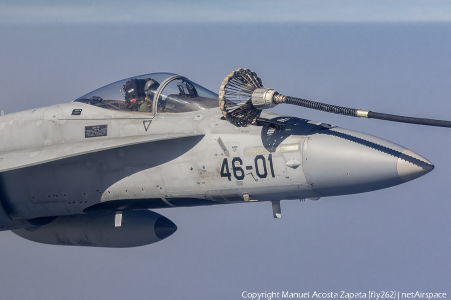 Spanish Air Force (Ejército del Aire) McDonnell Douglas EF-18A Hornet (C.15-73) | Photo 415545
