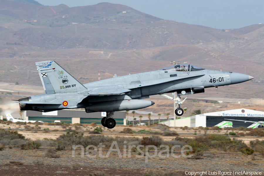 Spanish Air Force (Ejército del Aire) McDonnell Douglas EF-18A Hornet (C.15-73) | Photo 490783