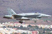 Spanish Air Force (Ejército del Aire) McDonnell Douglas EF-18A Hornet (C.15-79) at  Gran Canaria, Spain