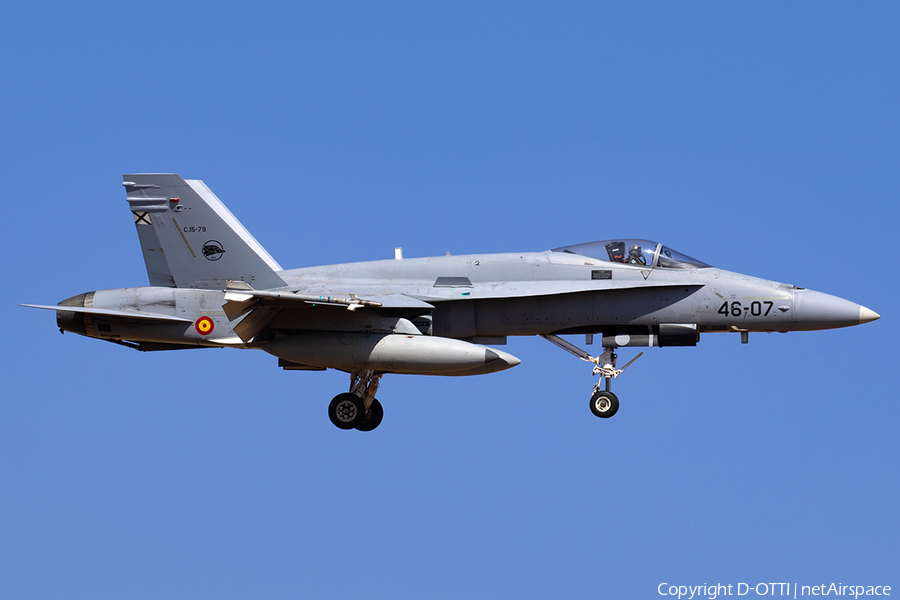 Spanish Air Force (Ejército del Aire) McDonnell Douglas EF-18A Hornet (C.15-79) | Photo 575992