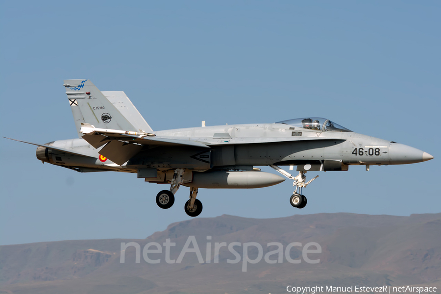 Spanish Air Force (Ejército del Aire) McDonnell Douglas EF-18A Hornet (C.15-80) | Photo 130073