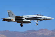 Spanish Air Force (Ejército del Aire) McDonnell Douglas EF-18A Hornet (C.15-80) at  Gran Canaria, Spain