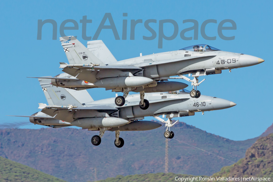 Spanish Air Force (Ejército del Aire) McDonnell Douglas F/A-18A+ Hornet (C.15-81) | Photo 425855