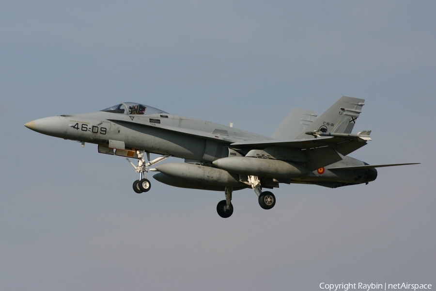 Spanish Air Force (Ejército del Aire) McDonnell Douglas F/A-18A+ Hornet (C.15-81) | Photo 551135