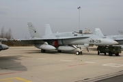 Spanish Air Force (Ejército del Aire) McDonnell Douglas F/A-18A+ Hornet (C.15-81) at  Florennes AFB, Belgium