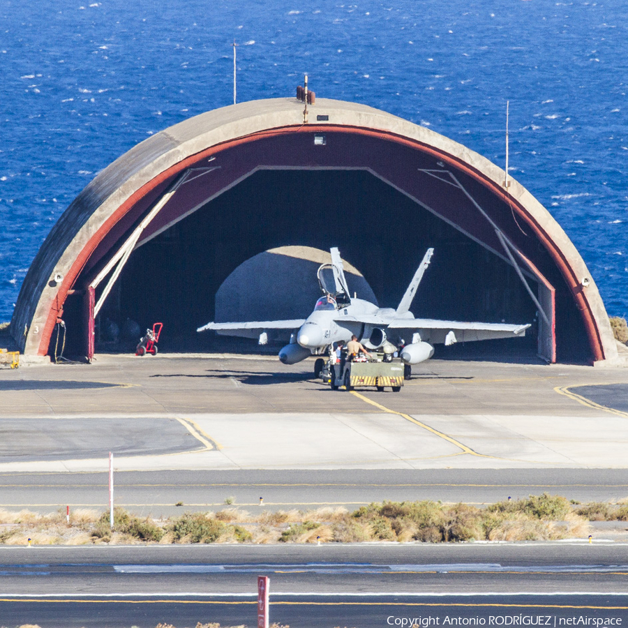 Spanish Air Force (Ejército del Aire) McDonnell Douglas F/A-18A+ Hornet (C.15-83) | Photo 133724