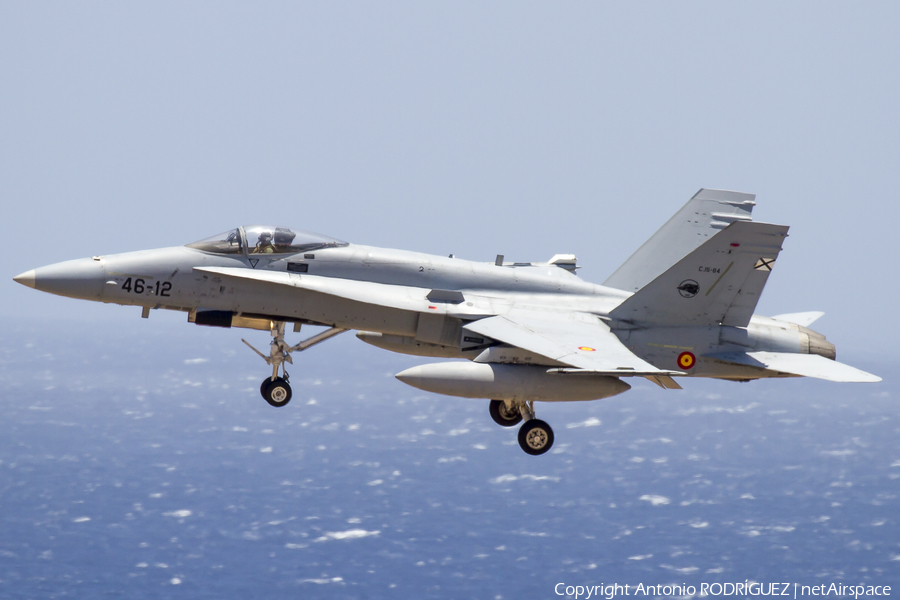Spanish Air Force (Ejército del Aire) McDonnell Douglas F/A-18A+ Hornet (C.15-84) | Photo 166974