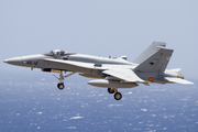 Spanish Air Force (Ejército del Aire) McDonnell Douglas F/A-18A+ Hornet (C.15-84) at  Gran Canaria, Spain