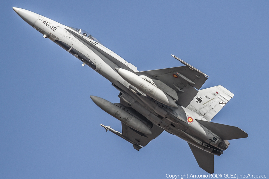 Spanish Air Force (Ejército del Aire) McDonnell Douglas F/A-18A+ Hornet (C.15-84) | Photo 415636