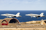 Spanish Air Force (Ejército del Aire) McDonnell Douglas EF-18A Hornet (C.15-85) at  Gran Canaria, Spain