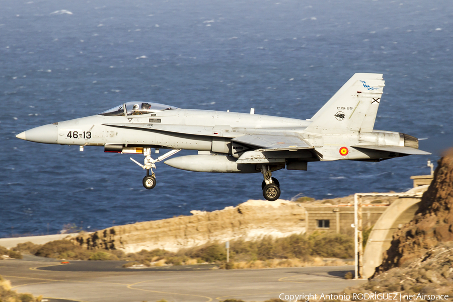 Spanish Air Force (Ejército del Aire) McDonnell Douglas EF-18A Hornet (C.15-85) | Photo 180686
