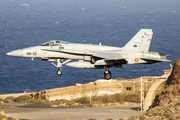 Spanish Air Force (Ejército del Aire) McDonnell Douglas EF-18A Hornet (C.15-85) at  Gran Canaria, Spain