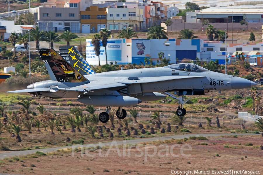 Spanish Air Force (Ejército del Aire) McDonnell Douglas EF-18A Hornet (C.15-88) | Photo 141991