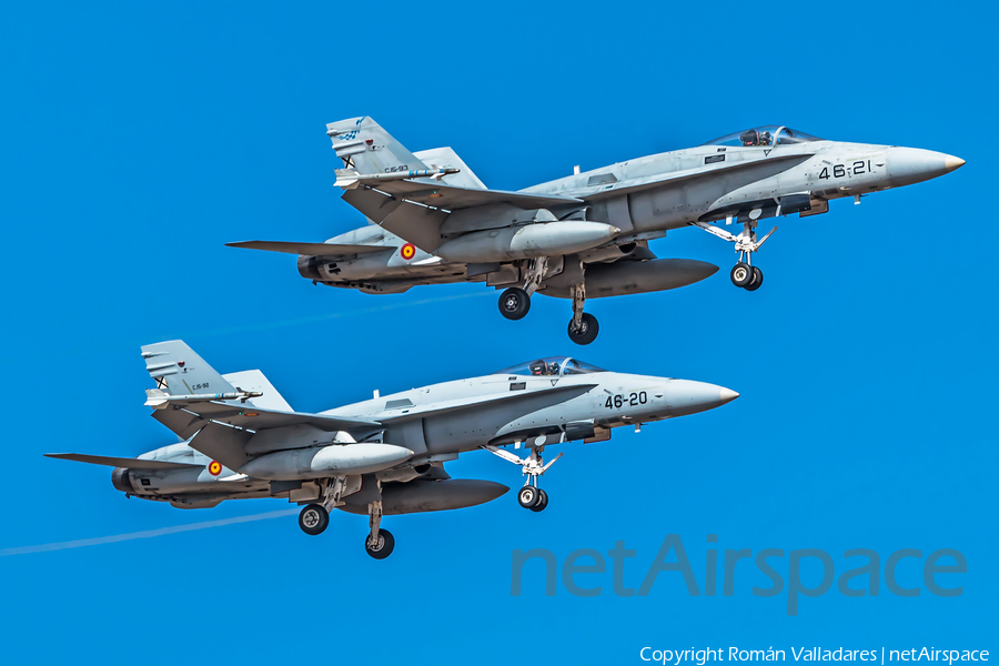 Spanish Air Force (Ejército del Aire) McDonnell Douglas EF-18A Hornet (C.15-92) | Photo 469882